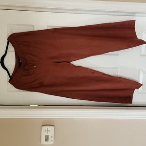 Eileen Fisher Linen Drawstring Pants